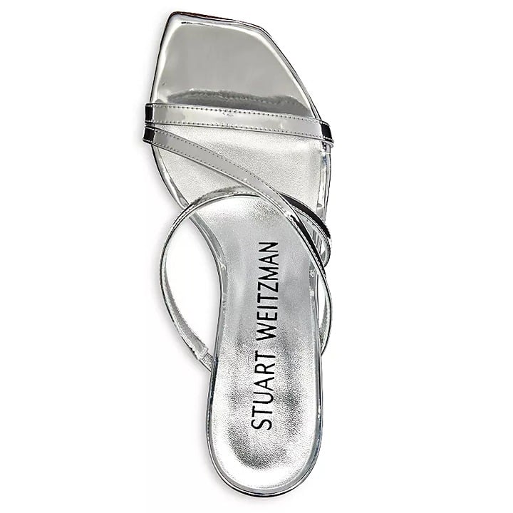 Stuart Weitzman Women's Strapeze 85 Strappy Heel Sandals Size 37.5 (MSRP $475)
