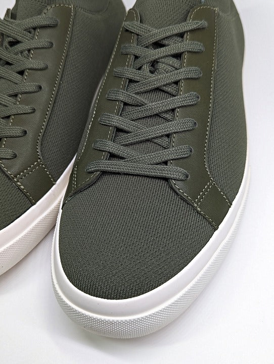 Vince Fulton Men's Knit Sneaker in Olive Smoke Size 10 M (MSRP $225)