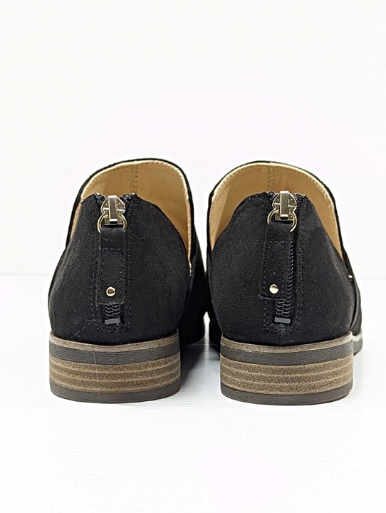 Dr. Scholls Always Band Women's Slip-on Shooties Black Size 7 M (MSRP $120)