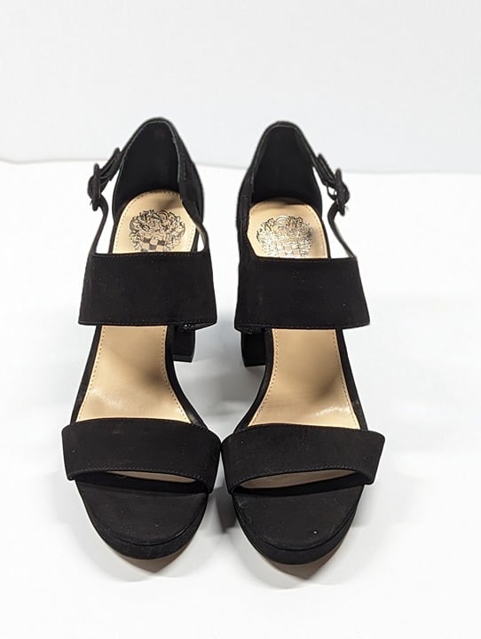 Vince Camuto Women's Jayvid Platform Dress Sandals Black Size 7 M (MSRP $139)