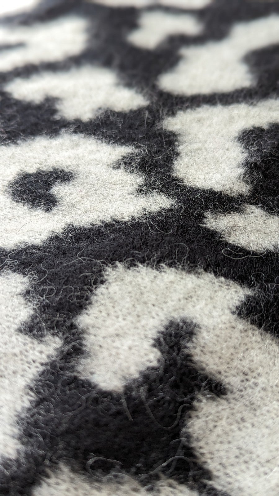 Jocelyn Animal Wool-Blend Blanket Scarf (MSRP $175)