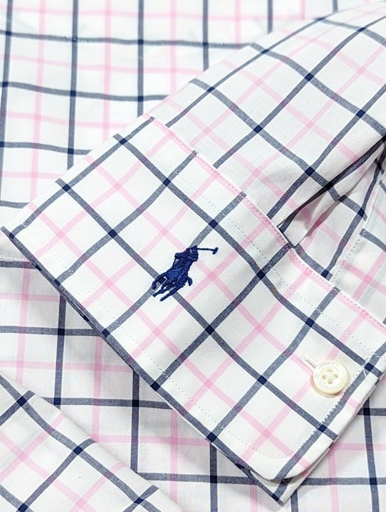 Polo Ralph Lauren Men's Cotton Check Custom Fit Button Shirt Size XXL MSRP $148