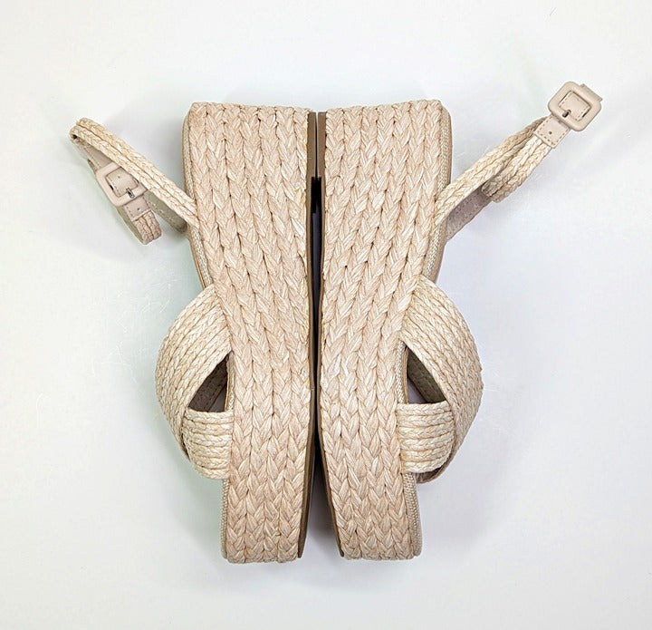 NWOB Steven New York Ramey Espadrille Platform Wedge Sandal Size 10 (MSRP $130)