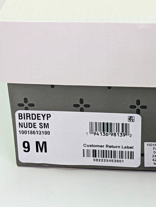 Sun + Stone Women's Birdey Nude Ankle Strap Platform Pumps Size 9 (MSRP $80)