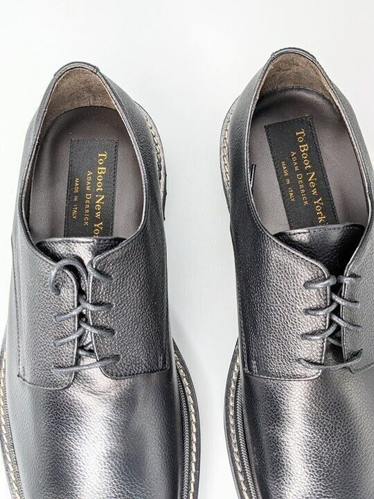 To Boot New York Brookdale Men's Black Leather Oxfords Size 9 M (MSRP $395)