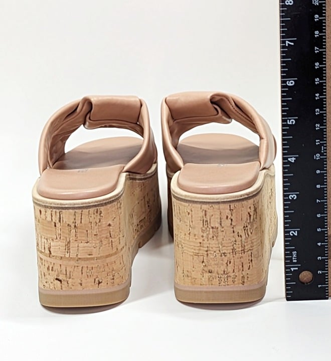 Ferragamo Women's Engracia Platform Slide Sandals in Rosa Size 7 C (MSRP $695)