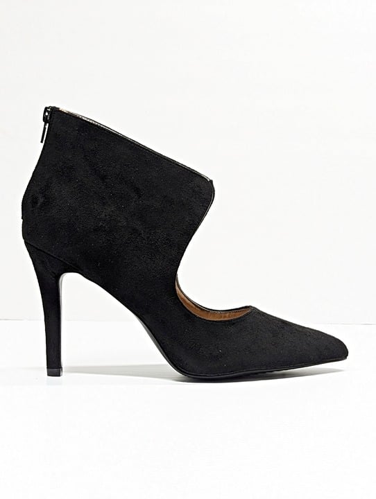 Journee Collection Women's Junniper Keyhole Stilettos Black Size 10 (MSRP $100)
