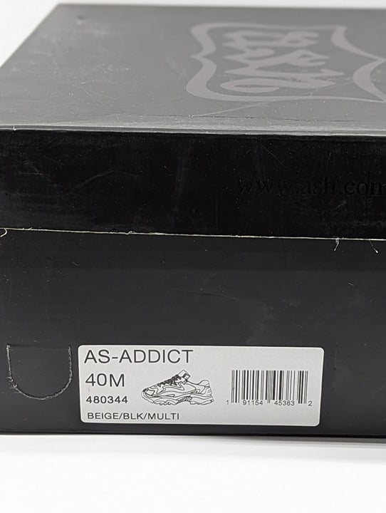 Ash Women's Addict Leopard-Print Calf Hair Low Top Sneakers Size 40 (MSRP $298)