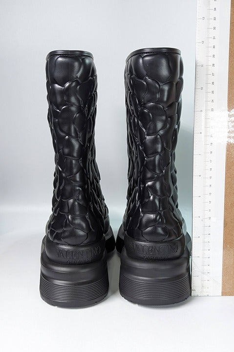 Valentino Garavani Atelier 03 Rose Edition Women's Rain Boots Size 40 MSRP $770