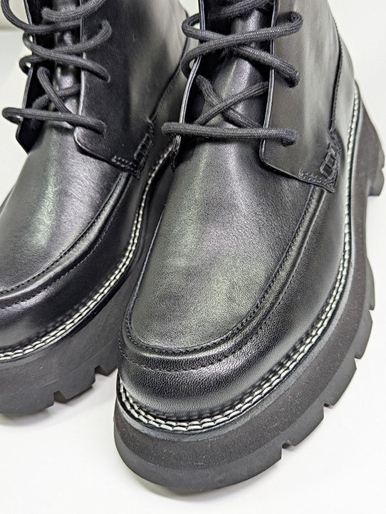 3.1 Phillip Lim Women's Kate Platform Combat Boots Size 37.5 (MSRP $650)