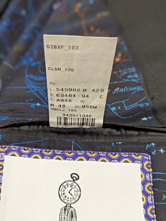 NWOT Robert Graham Modern Fit Sharkskin Hunter Green Suit Size 42R (MSRP $598)