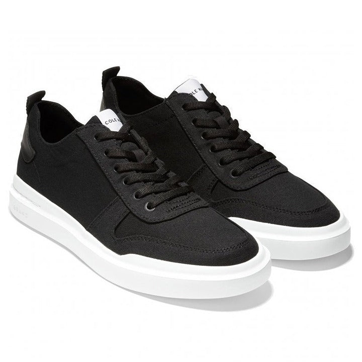 Cole Haan GrandPro Rally Men's Black Canvas Trainers Sneaker Size 13 (MSRP $135)