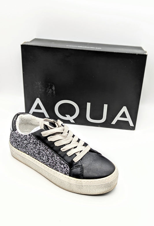 Aqua Play Women's Leather Fashion Sneakers Size 7.5 (MSRP $109)