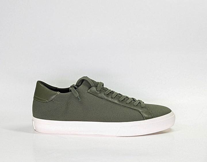 Vince Fulton Men's Knit Sneaker in Olive Smoke Size 10 M (MSRP $225)