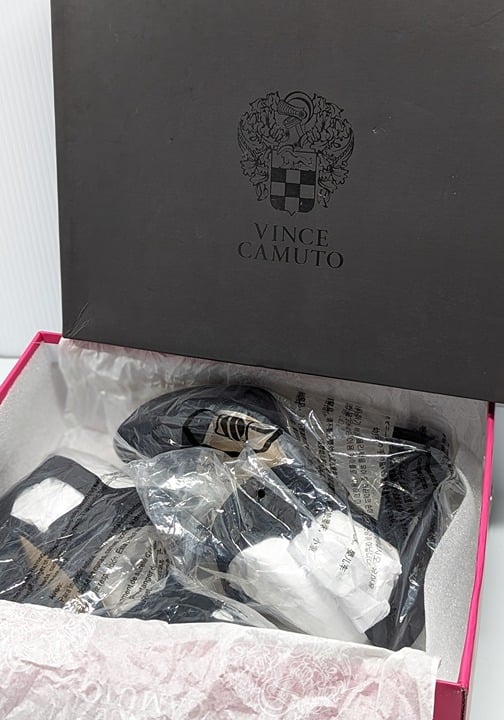 Vince Camuto Women's Jayvid Platform Dress Sandals Black Size 7 M (MSRP $139)