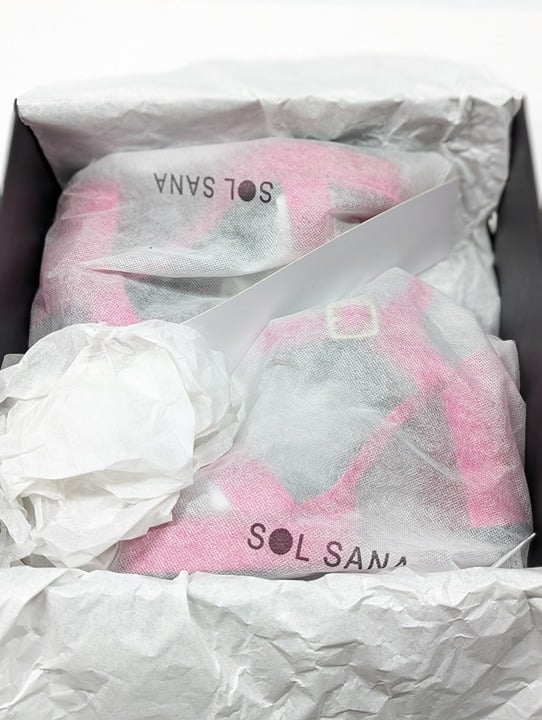Sol Sana Women's Cathy Pink Satin Platform Sandals Size 39 EU (MSRP $165)