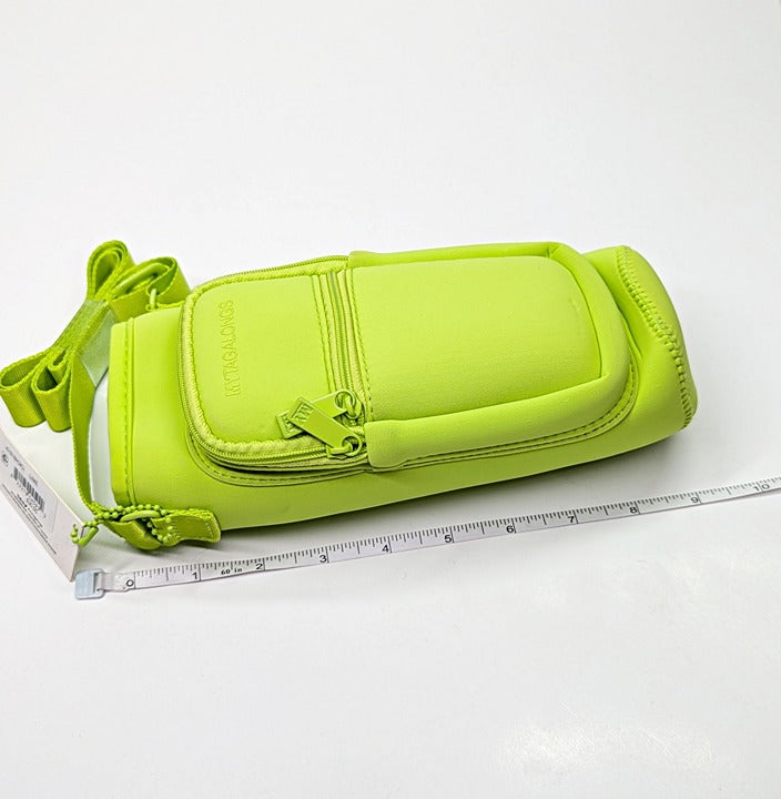 MYTAGALONGS Lime Green Water Bottle Mini Crossbody Bag (MSRP $30)