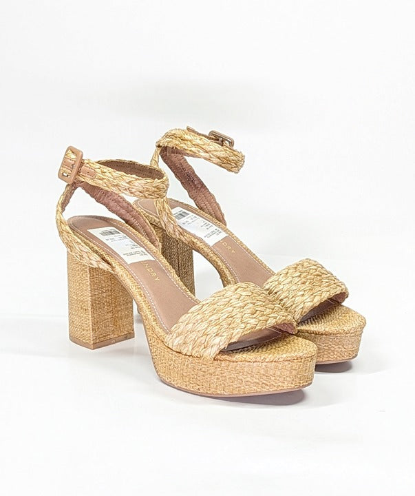 Chinese Laundry Truett Women's Ankle Wrap Platform Sandal Size 10 (MSRP $90)