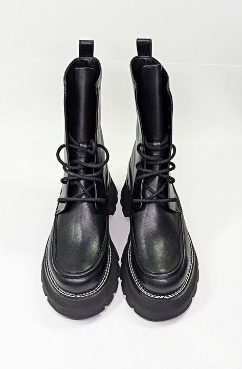 3.1 Phillip Lim Women's Kate Platform Combat Boots Size 37.5 (MSRP $650)