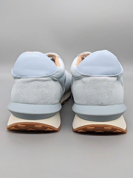 J/Slides Eddie Women's Sneaker Light Blue Suede/Nylon Size 10 M (MSRP $158)