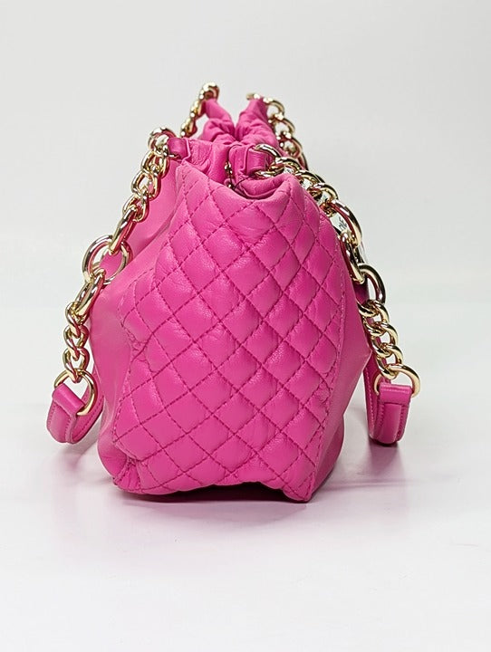 I.N.C. International Concepts Kemah Chain Medium Satchel in Pink (MSRP$ $80)