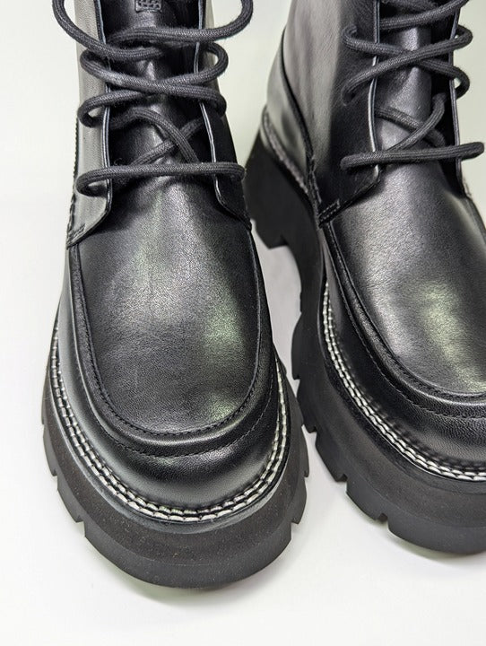 3.1 Phillip Lim Women's Kate Platform Combat Boots Size 37.5 (MSRP $650)