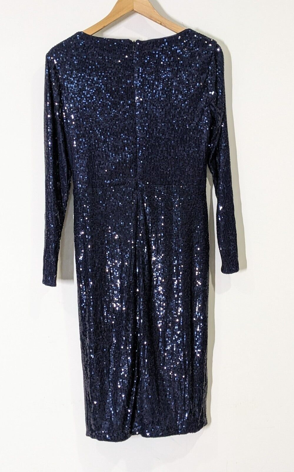 Lauren Ralph Lauren Women's Dress Sparkling Midnight Blue Size 6 MSRP $265
