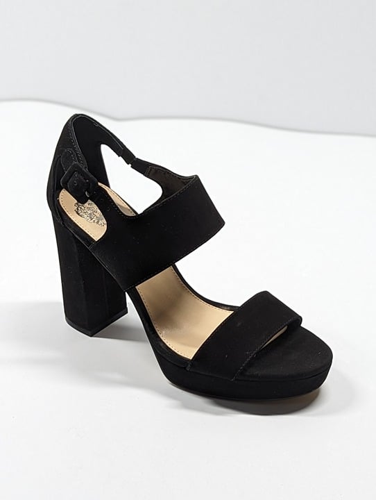 Vince Camuto Women's Jayvid Platform Dress Sandals Black Size 7 M (MSRP $139)