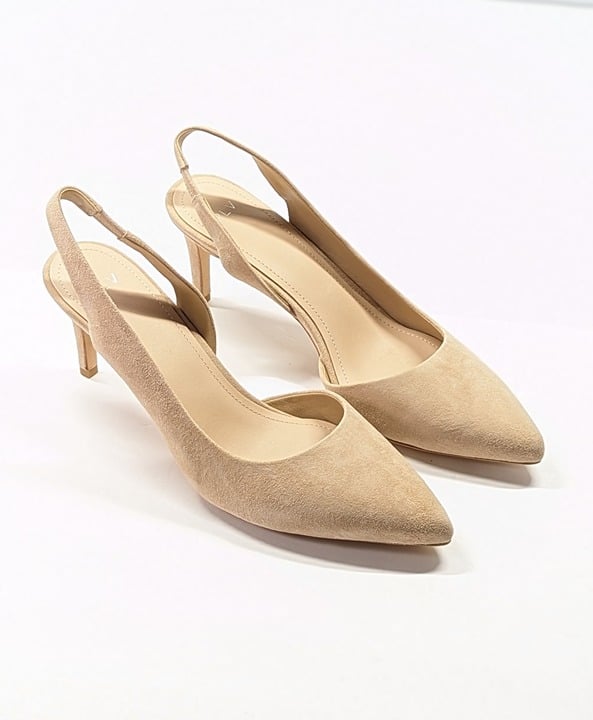 Pour La Victoire Women's Darla Suede Slingback Pointed-Toe Pumps Size 11 M $225