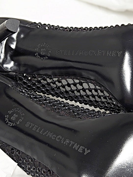 Stella McCartney Women's Stella Iconic Studded Mesh Pumps Size 36 EU (MSRP $995)