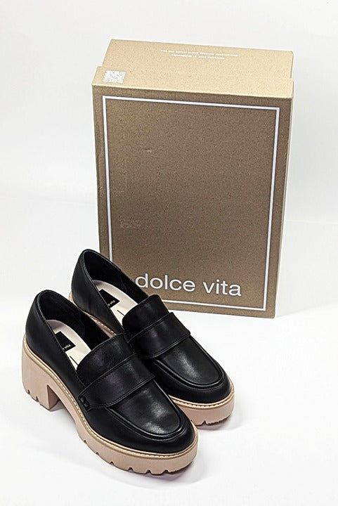 Dolce Vita Halona Women's Classic Loafer Chunky Lug Sole Size 7 (MSRP $130)