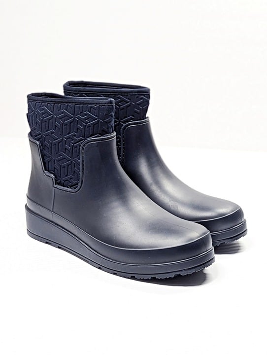 Tommy Hilfiger Women's Benio Waterproof Rain Boots Dark Blue Size 10 (MSRP $99)