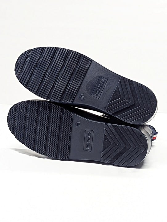 Tommy Hilfiger Women's Benio Waterproof Rain Boots Dark Blue Size 10 (MSRP $99)