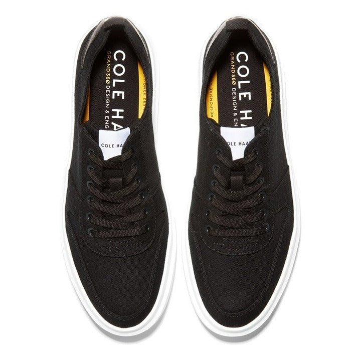 Cole Haan GrandPro Rally Men's Black Canvas Trainers Sneaker Size 13 (MSRP $135)