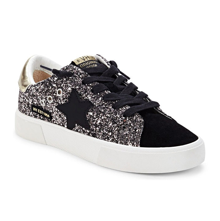 NWOB Vintage Havana Sumter Star Glitter Platform Sneakers Size 6 (MSRP $125)