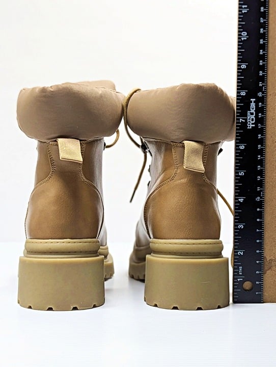 Journee Collection Irrah Women's Tru Comfort Foam Boot Taupe Size 7.5 MSRP $130
