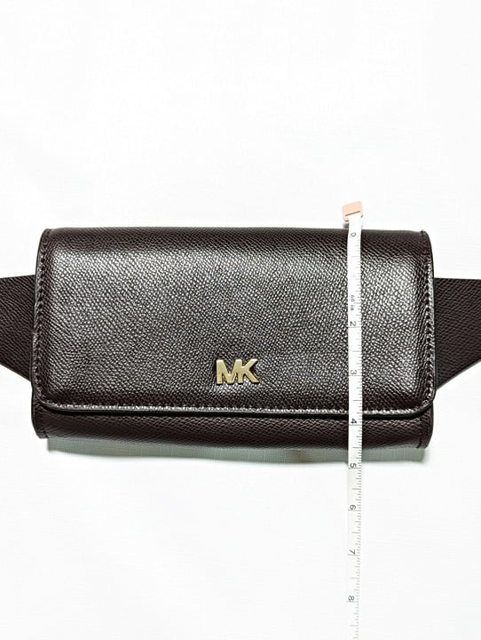 Michael Kors Saffiano Women's Leather Logo Fanny Pack Size S/M (MSRP $128)
