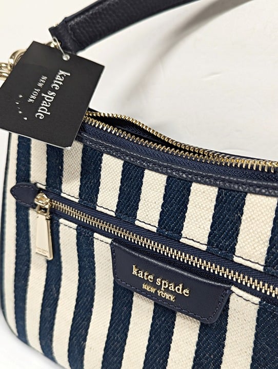 Kate Spade Hudson Convertible Crossbody Bag in Parisian Navy Multi (MSRP $248)