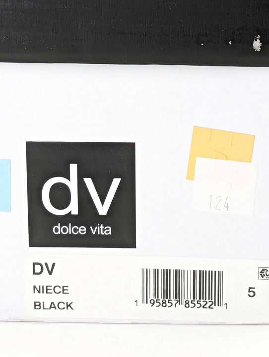 Dolce Vita Women's Niece Raffia Block-Heel Buckle Sandals Size 5 (MSRP $60)