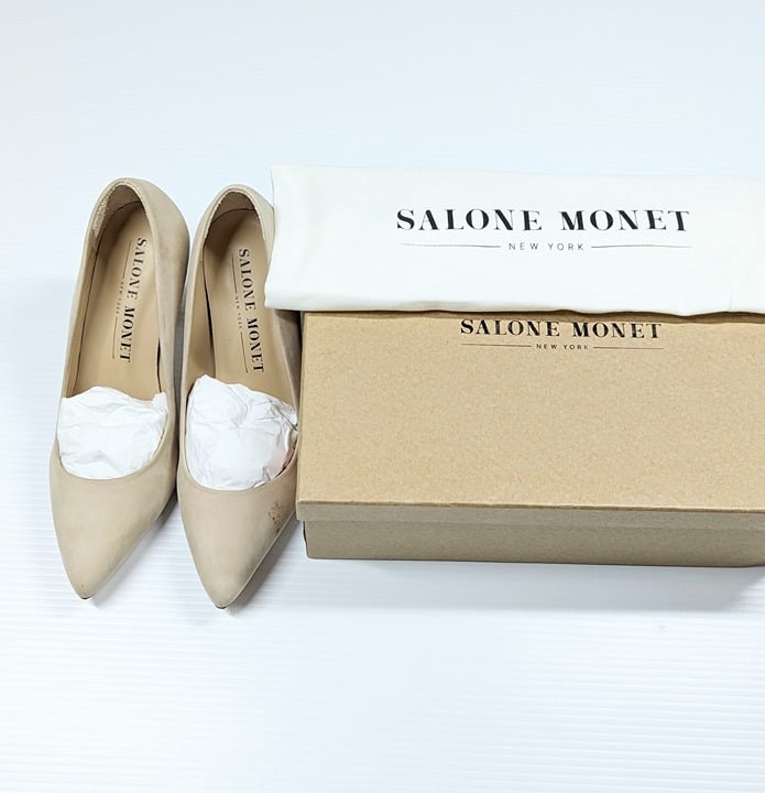 Salone Monet Anita Pump Women's McCullough Suede Dressy Pumps Size 6 (MSRP $395)