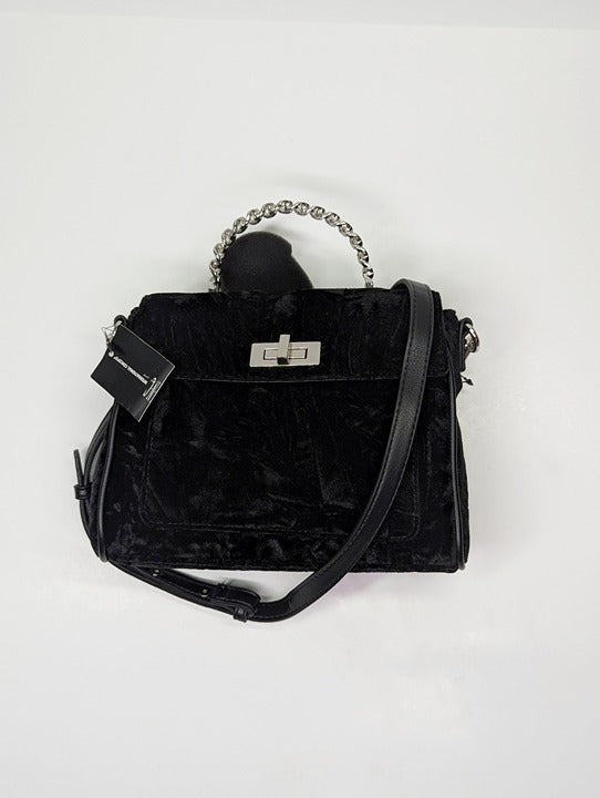 I.N.C. International Concepts Emiliee Velvet Mini Top Handle Handbag (MSRP $90)