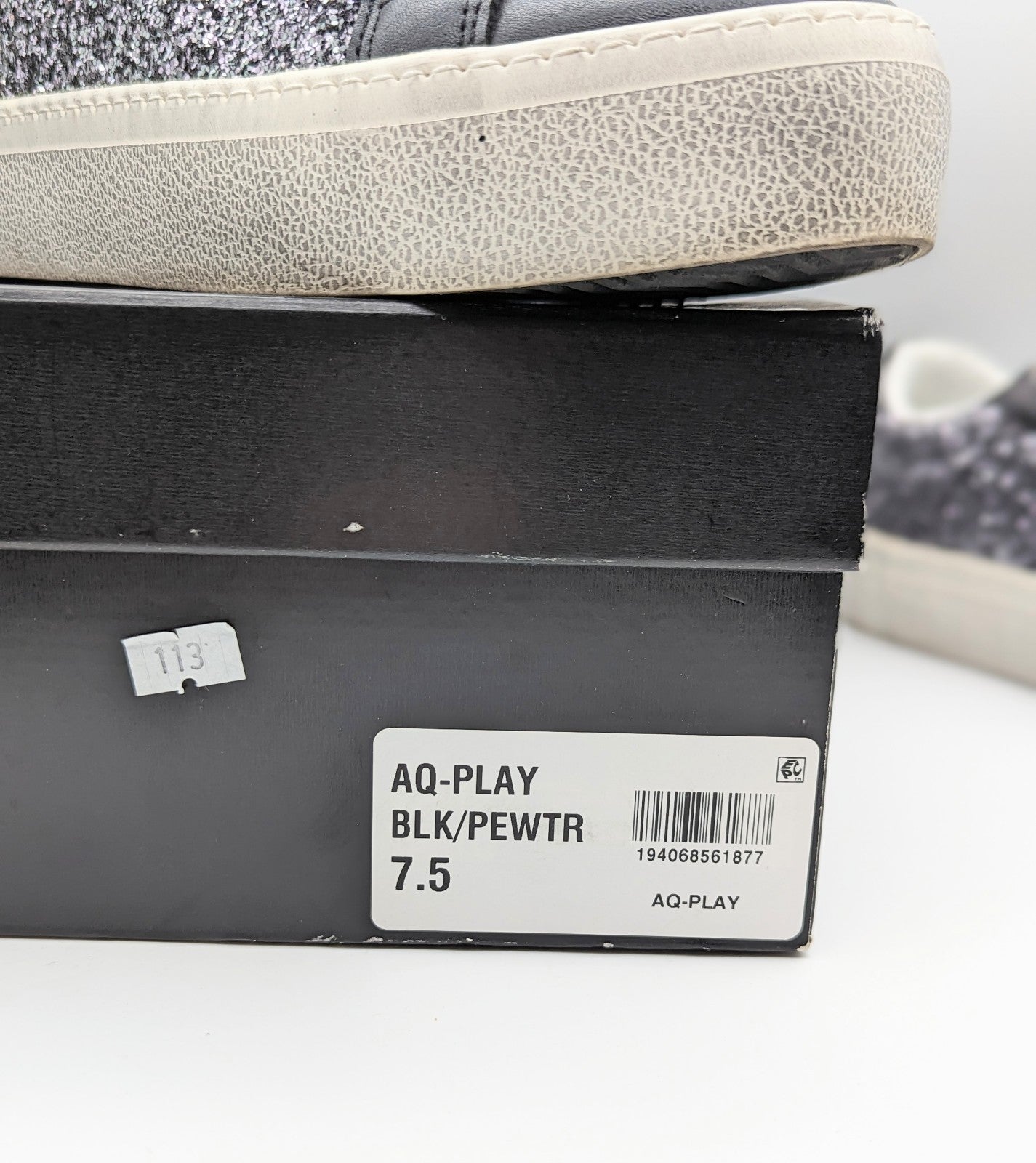 Aqua Play Women's Leather Fashion Sneakers Size 7.5 (MSRP $109)