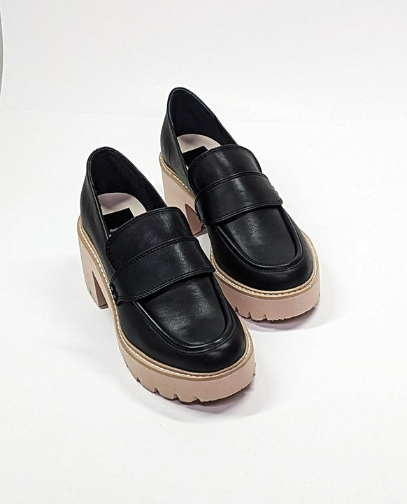 Dolce Vita Halona Women's Classic Loafer Chunky Lug Sole Size 7 (MSRP $130)