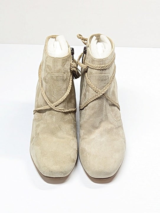 Via Spiga Women's Maddox Wraparound Tassel Heel Booties Size 9.5 (MSRP $275)