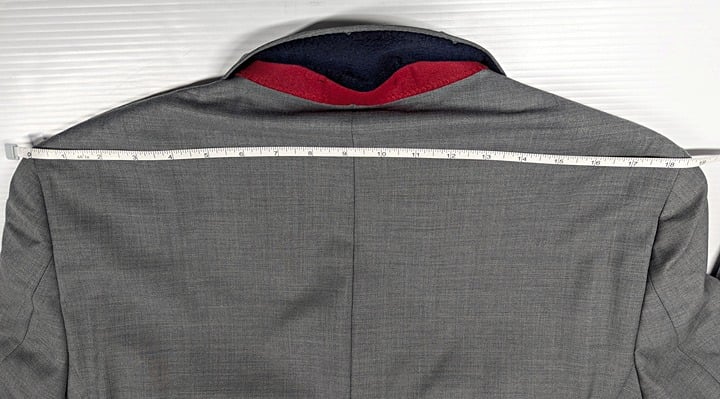 Tommy Hilfiger Men's Modern Fit Twill Suit Pearl Grey Size 40S (MSRP $450)