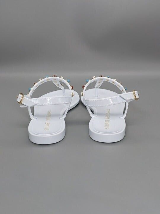 STUART WEITZMAN Women's Charm Strap Slingback Jelly Sandals Size 5 MSRP $195
