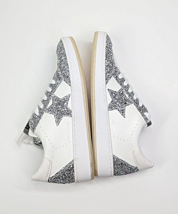 Vintage Havana Abby Metallic Glitter Women's Lace Up Sneaker Size 9 (MSRP $150)