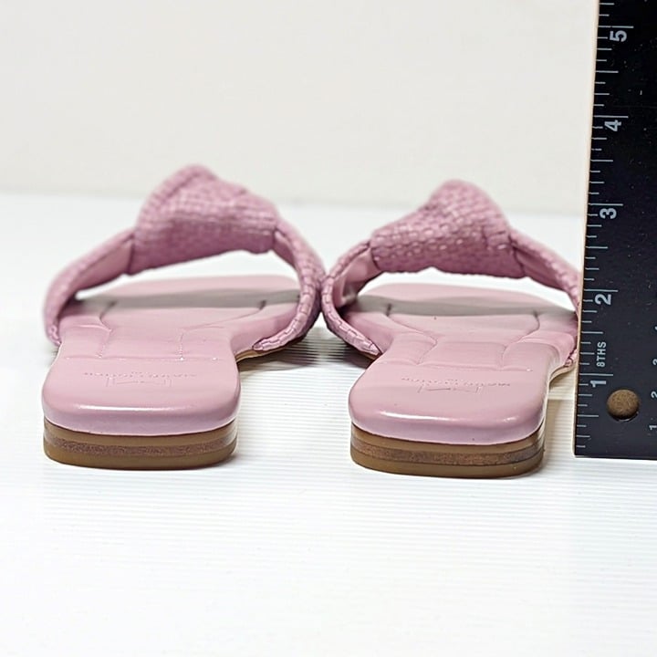 Marc Fisher LTD. Women's Marlon Slip On Woven Slide Sandals Size 7 (MSRP $130)