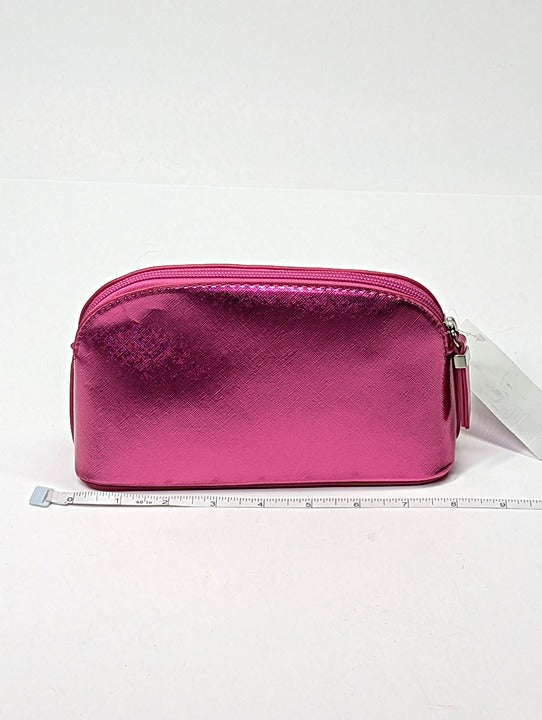 Stella & Max Zip Around Cosmetic Bag in Pink (MSRP $20)
