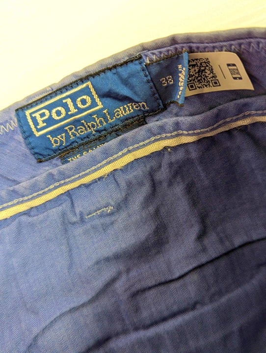 Polo Ralph Lauren Men's Salinger Relaxed Fit Chino Short Blue Size 38 MSRP $148